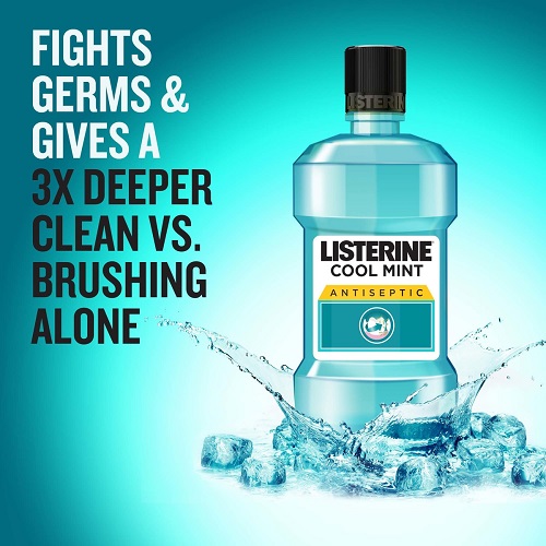LISTERINE COOL MINT MOUTH WASH 500 ML