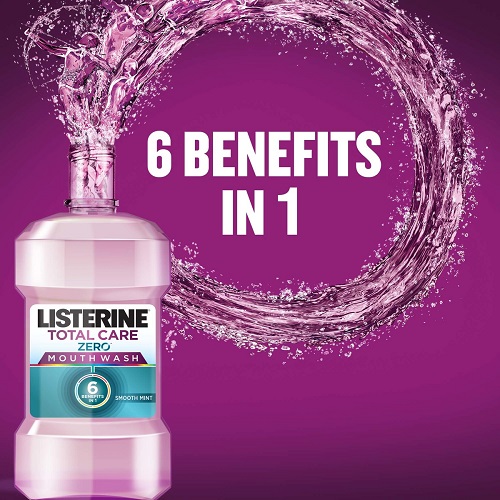 LISTERINE TOTAL CARE ZERO MOUTH WASH 250 ML