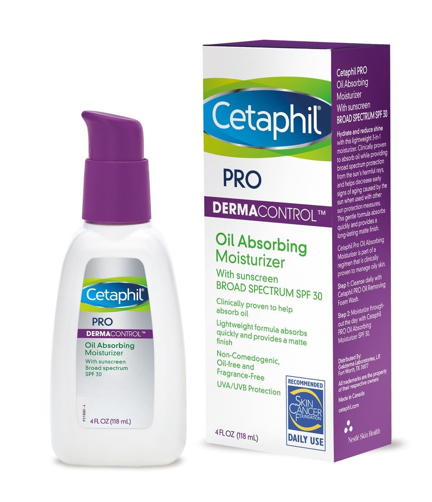 CETAPHIL DERMA CONTROL MOIST LOTION SPF 30 120 ML