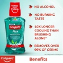 COLGATE PLAX  MENTHE FRESH MOUTH WASH 250 ML