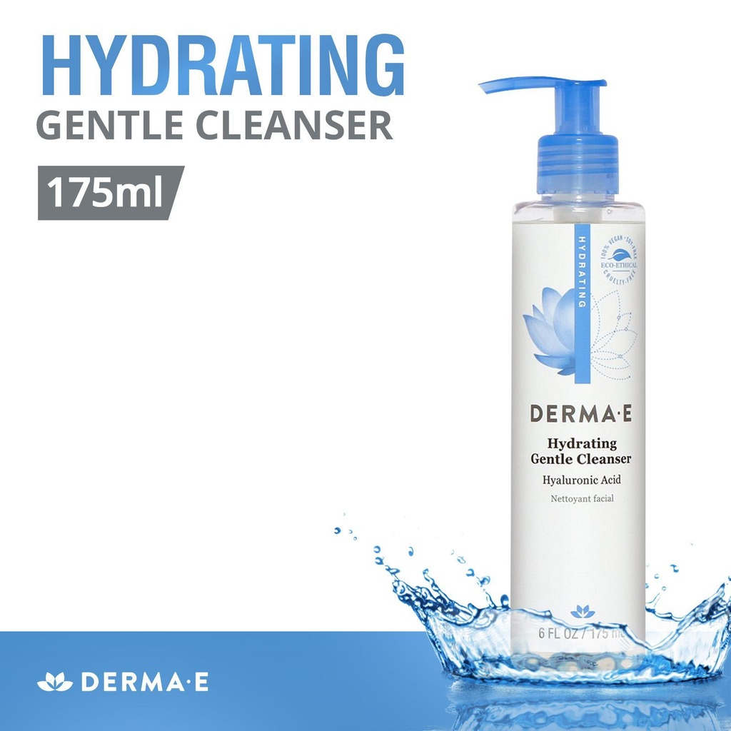 DERMA E HYDRATING CLEANSER 175 ML