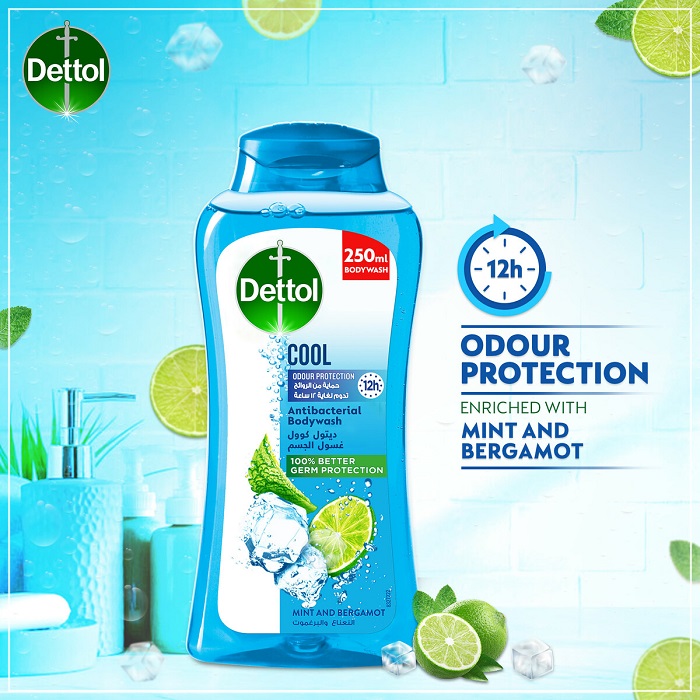 DETTOL SHOWER GEL COOL 250 ML