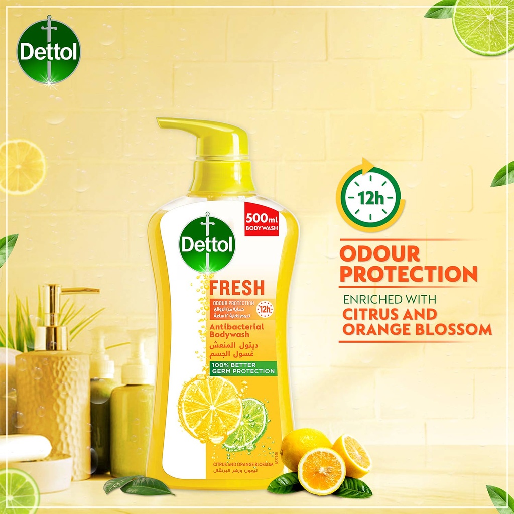 DETTOL SHOWER GEL FRESH 500 ML