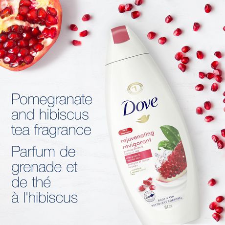 DOVE BODY WASH POMEGRANT AND LEMON REVIV 250 ML 