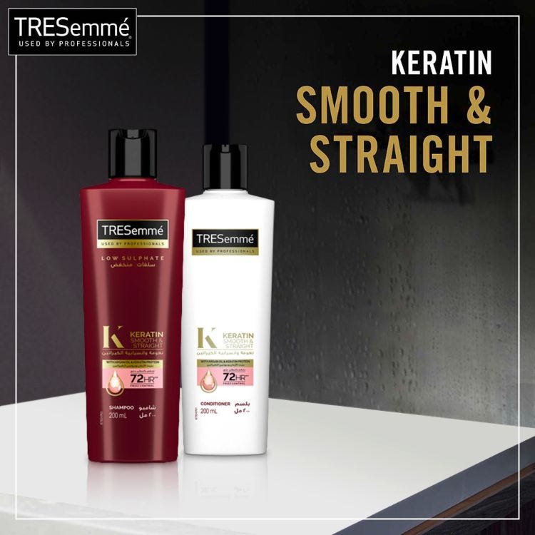 TRESEMME SHAMPOO KERATIN SMOOTH 200 ML