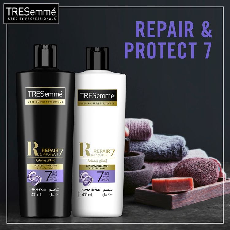 TRESEMME SHAMPOO REPAIR&PROTECT 400 ML