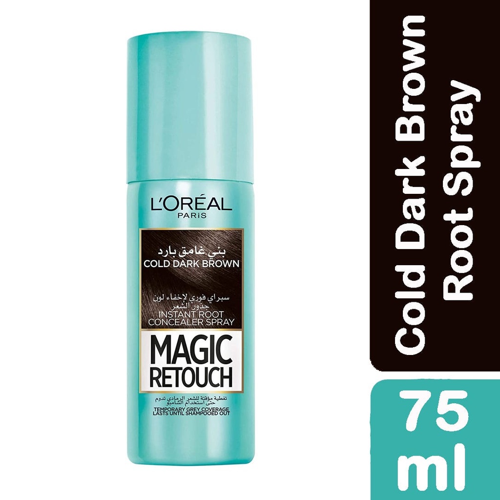 LOREAL MAGIC COLD DARK BROWN SPRAY 75 ML 