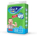 FINE BABY GREEN NO 3  MEDIUM 4-9  KG 3 X 52