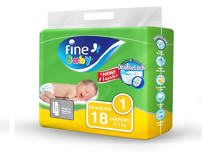 FINE BABY NEW BORN 2-5 KG 6 X (14+4) 18