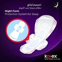 KOTEX MAXI NIGHT+ WINGS 6 X 24 PADS