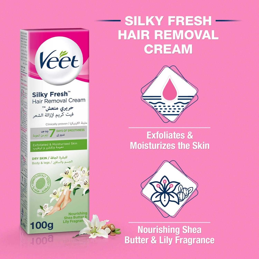 VEET  CREAM DRY 100 ML