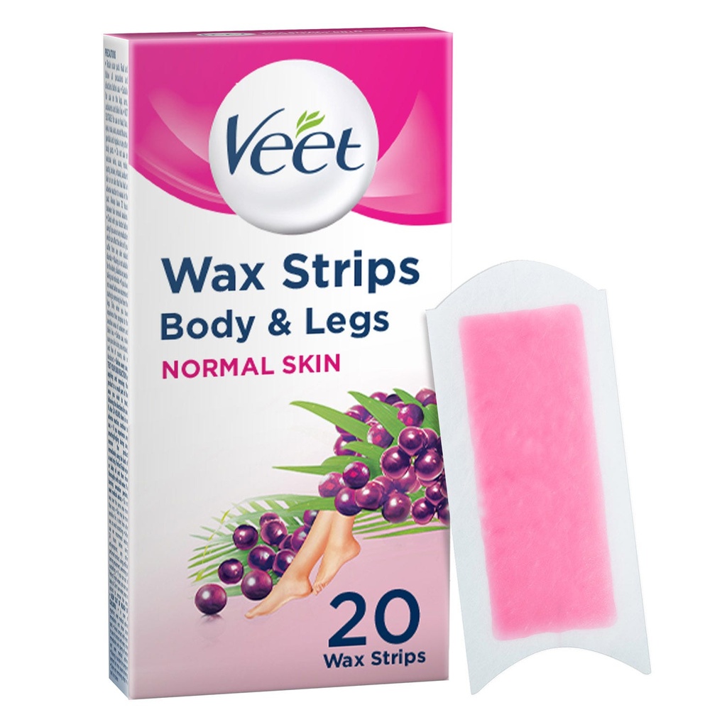 VEET WAX STRIPS  NORMAL SKIN 20