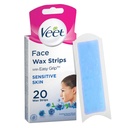 VEET WAX STRIPS MINI FACE  20