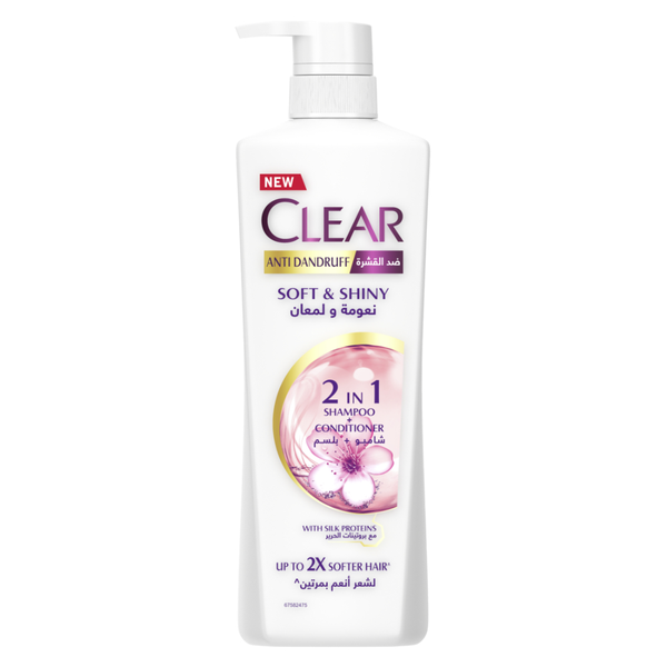 CLEAR SHAMPOO SOFT & SHINY WOMEN 700ML