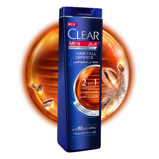 CLEAR 2 IN 1 HAIR FALL DEFENSE MEN 200 ML