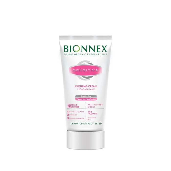 BIONNEX  SENSITIVE SOOTHING  CREAM    50ML