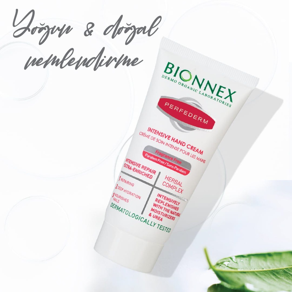 BIONNEX INTENSIVE HAND CREAM FRAGRANCE FREE  60 ML