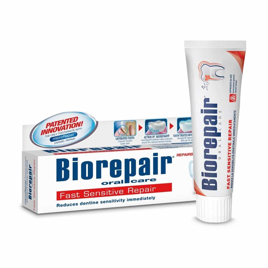 BIOREPAIR FAST SENSITIVE REPAIR TOOTH PAST 75 ML