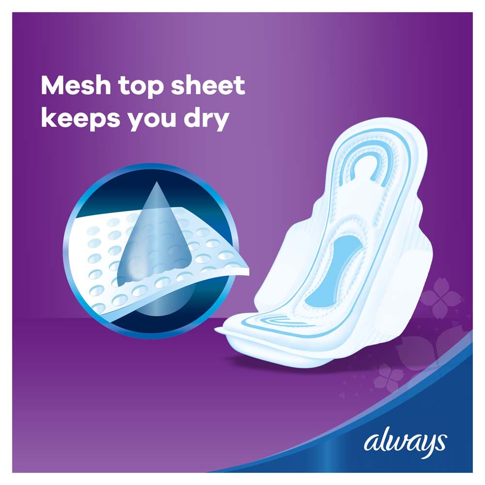 Always Sanitary Napkin Large With Wings 8 Pads For Free 50 Pieces