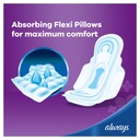 Always Sanitary Napkin Dry and Clean Large With Wings 30 Pieces