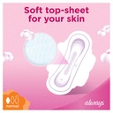 Always Sanitary Napkin Ultra Soft Cotton Normal With Wings 20 Pieces