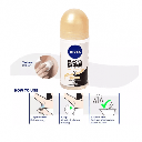 NIVEA WHITE INVISIBL SILKY SMOOTH ROLL  50 ML 