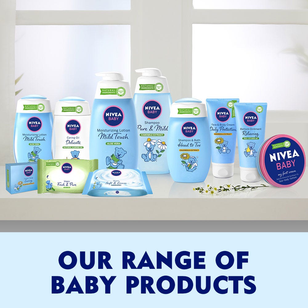 NIVEA BABY HEAD TO TOE SHAMPO BATH 500 ML 