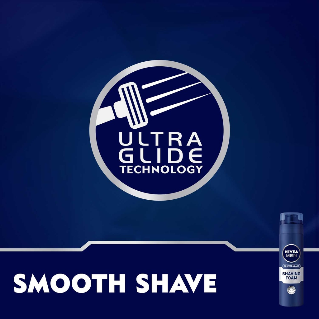 NIVEA EXTRA MOISTURE SHAVING FOAM 200 ML ART.NO.81