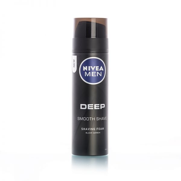 NIVEA MEN DEEP SMOOTH SHAVE FOAM  200 ML