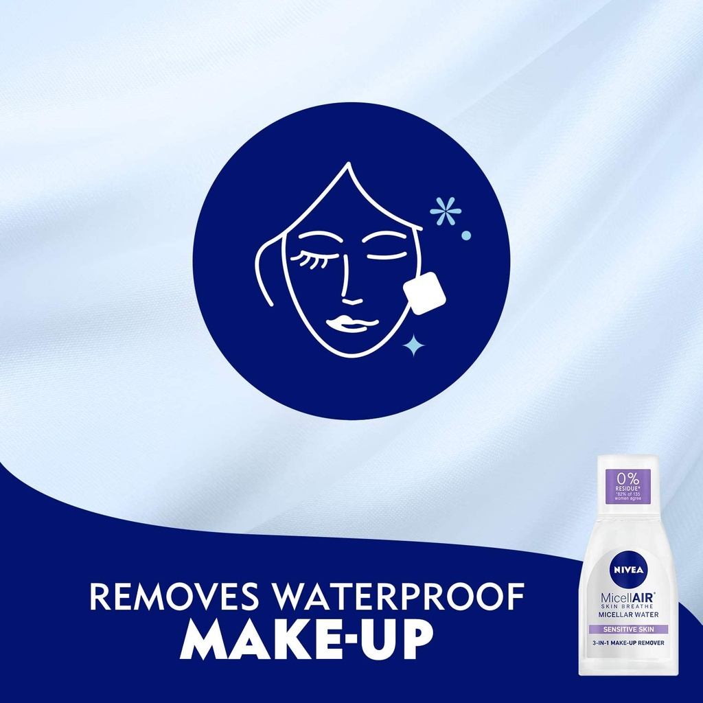 NIVEA MICELLAR WATER ALL IN 1 MAKE UP REMOVER 100 