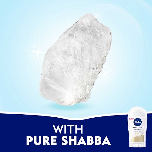 NIVEA CLEAN PROTECT WITH PURE ALUM STICK 40 ML 