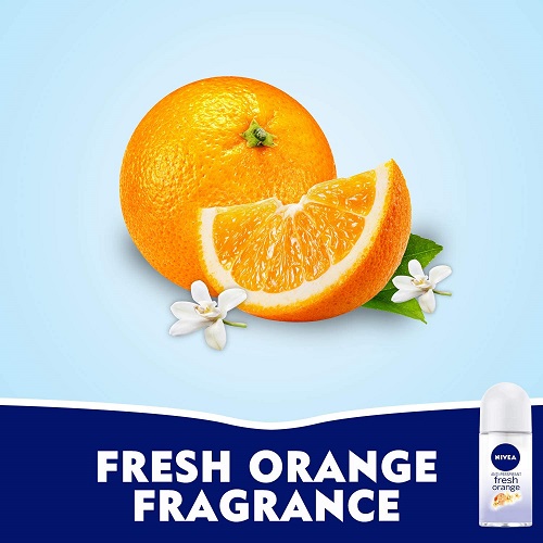 NIVEA DEODRANT FRESH ORANGE ROLL 50 ML 