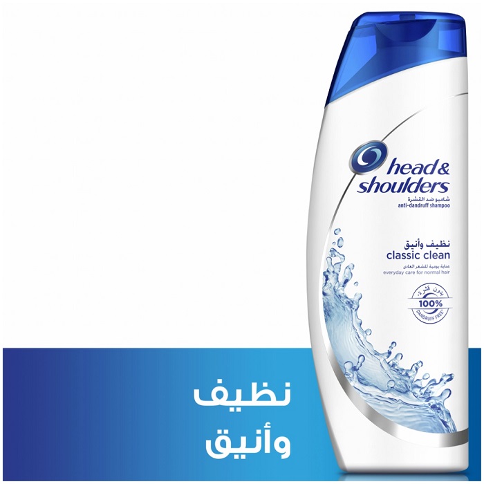 HEAD & SHOULDERS SHAMPOO CLASSIC CLEAN 600ML