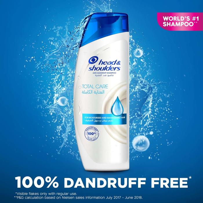 HEAD SHOULDERS TOTAL CARE SHAMPOO  400 ML