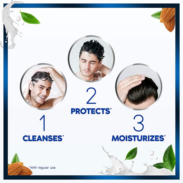 HEAD & SHOULDERS MOIST WITH ALMOND OIL  REPLACEMENT 375ML