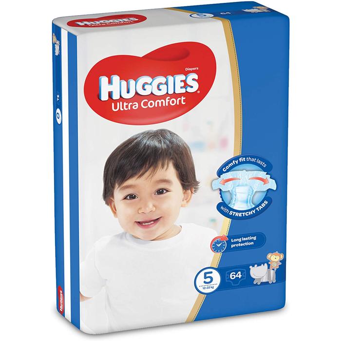 HUGGIES NO 5 JUNIOR 2 X 64