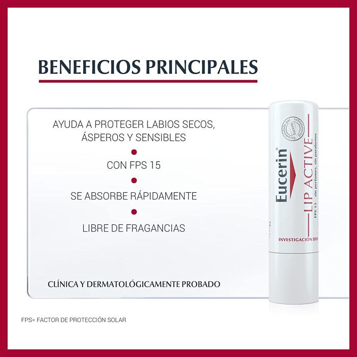 EUCERIN SENSITIVE SKIN  LIP ACTIVE 4.8 G