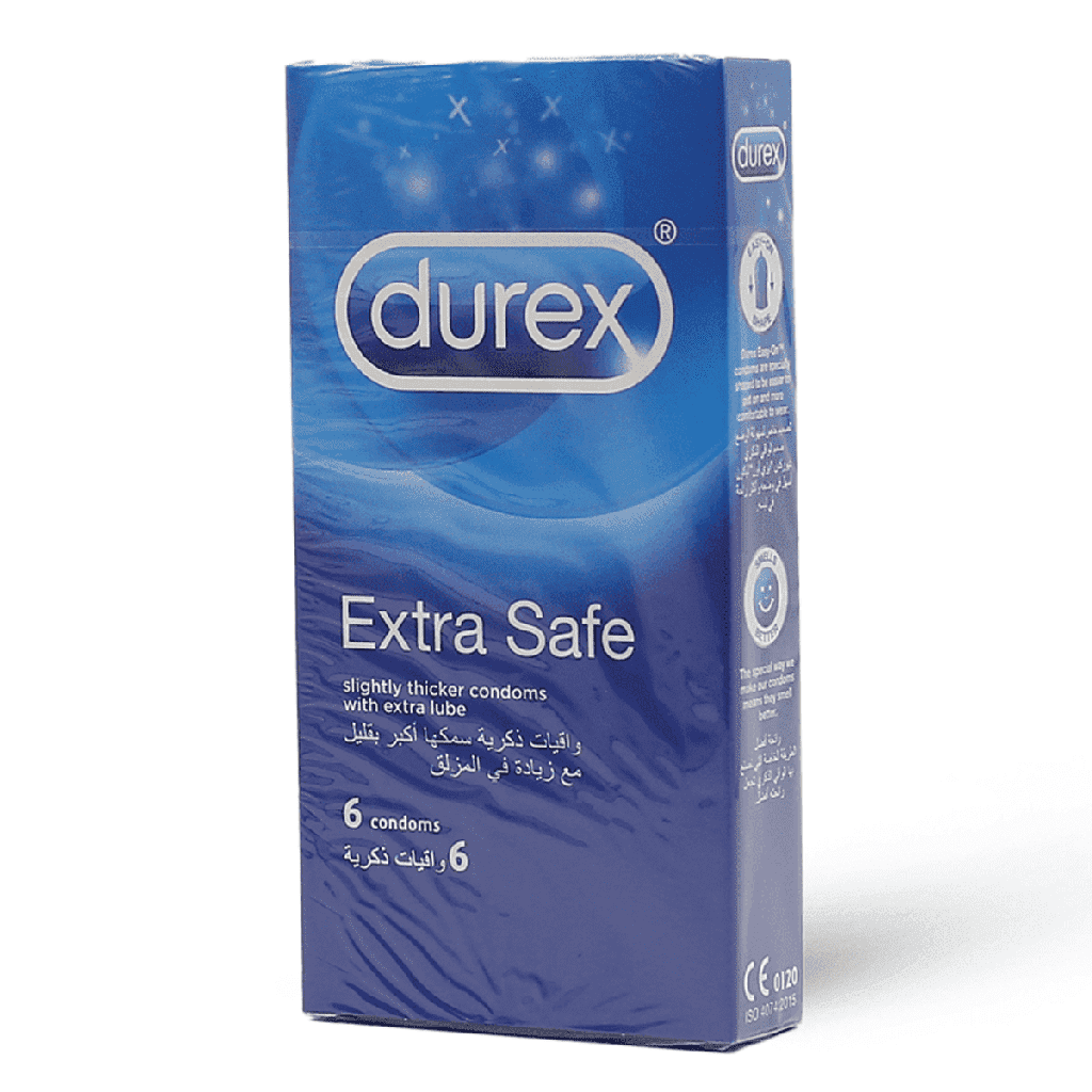 DUREX EXTRA SAFE CONDOM 6 PCS