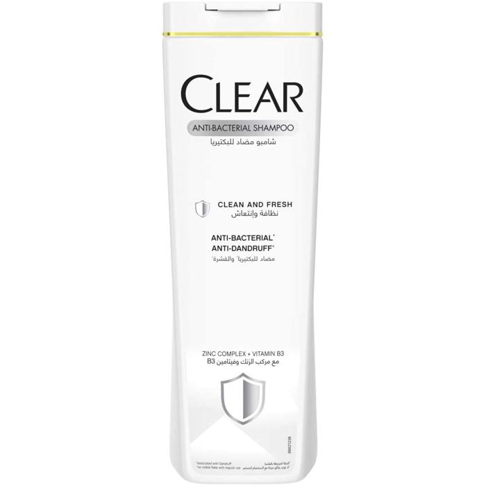 CLEAR ANTI BACTERIAL SHAMPOO 400 ML