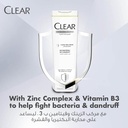 CLEAR ANTI BACTERIAL SHAMPOO 400 ML