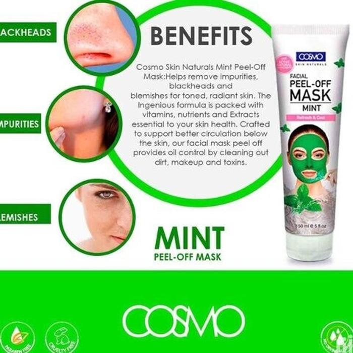 COSMO FACIAL PEEL-OFF MASK MINT 150 ML