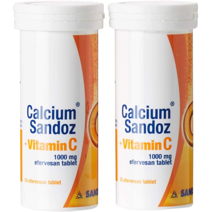 CALCIUM SANDOZ +VIT.C EFF 1000 TAB