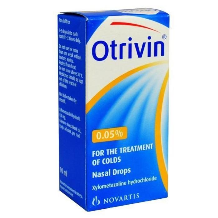 OTRIVIN NASAL DROPS 0.05 % 10 ML