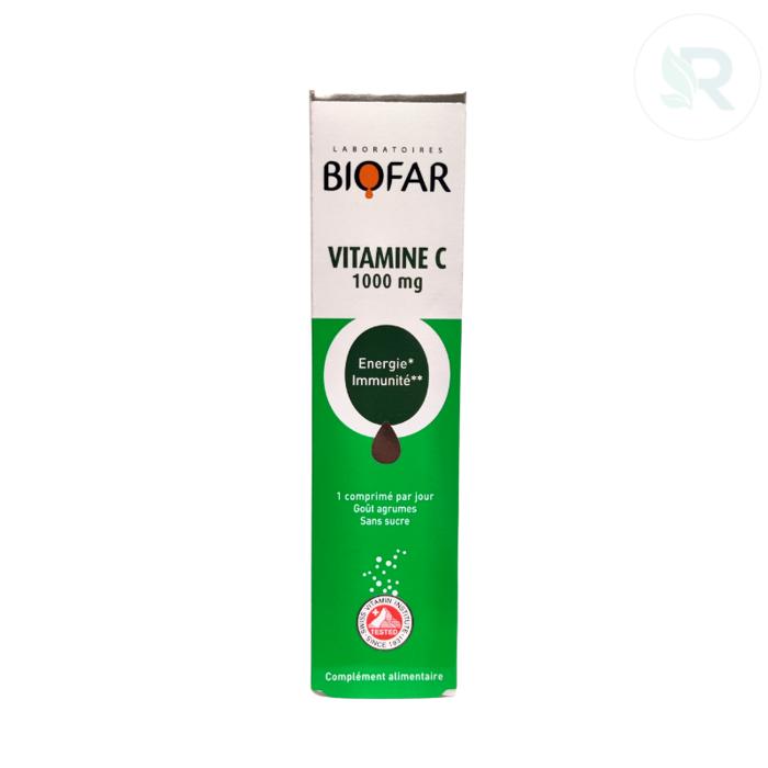 BIOFAR VITAMINE C 1000 MG 20 TAB