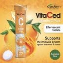 VITACED VITAMIN C PLUS 1000 MG 20 TAB