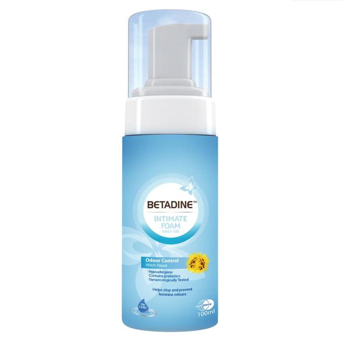 BETADINE INTIMATE FOAM WITCH HEZAL 100 ML