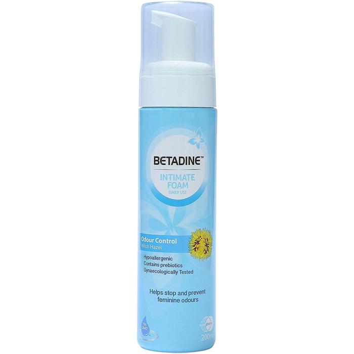 BETADINE INTIMATE FOAM WITCH HEZAL 200 ML