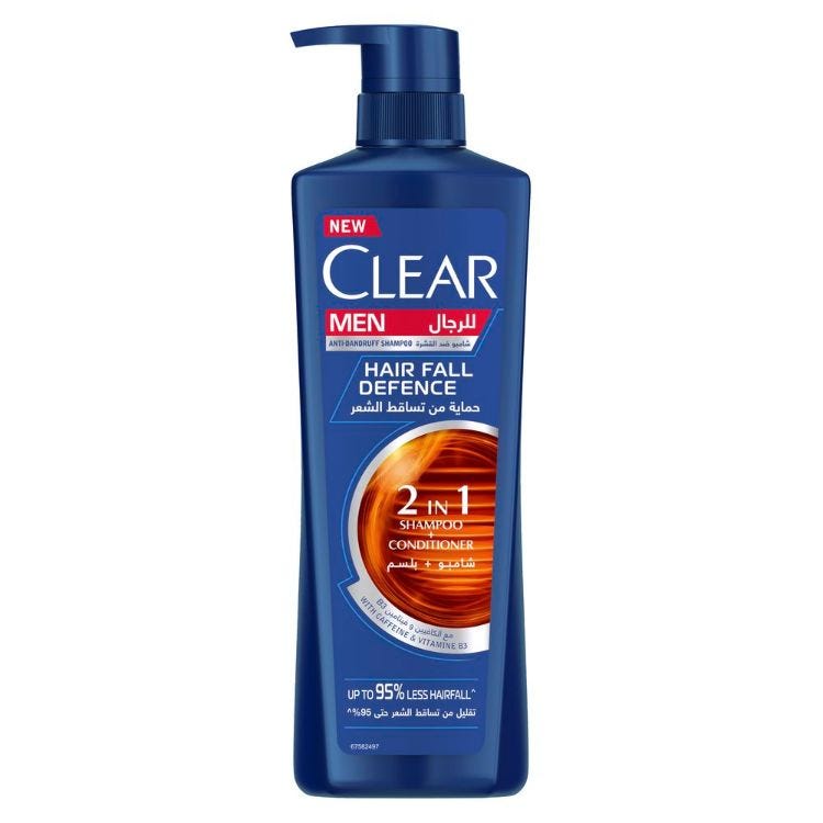 CLEAR SHAMPOO HAIR FALL DEFENSE MEN 700 ML