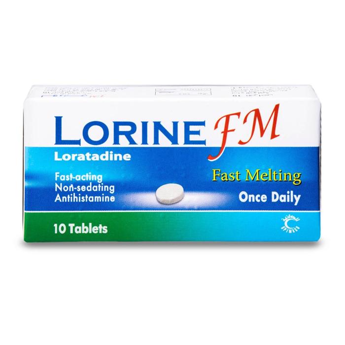 LORINE FM 10 MG 10 TAB