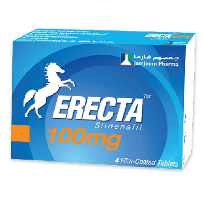 ERECTA 100 MG 4 TAB